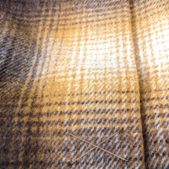 Tommy Hilfiger NWOT Designer Wool Blend Shadow Plaid Sz 6 Knee Length Coat - Picture 13 of 13